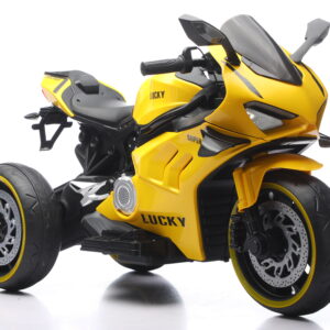 Children's electric motorcycle with three wheels #818-C